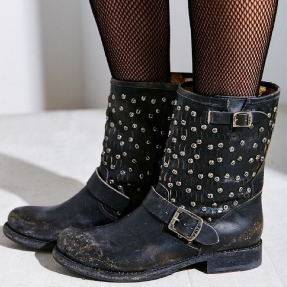 Frye Jenna Studded Boots